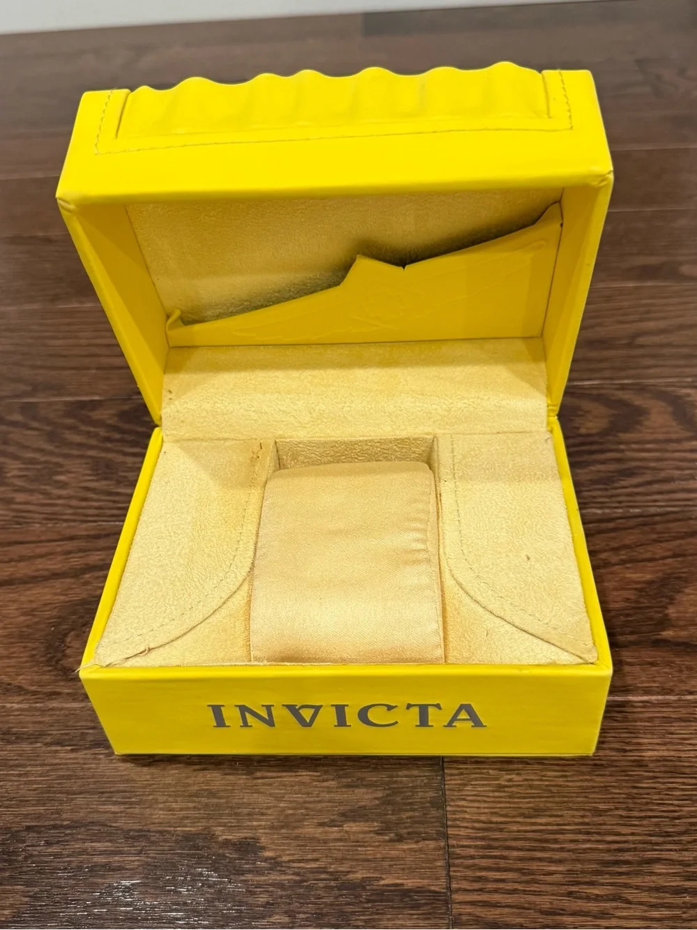 Invicta Bright Yellow Watch Box